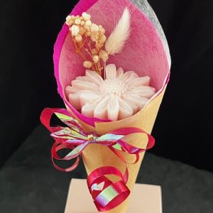 Bougie Fleur en cône